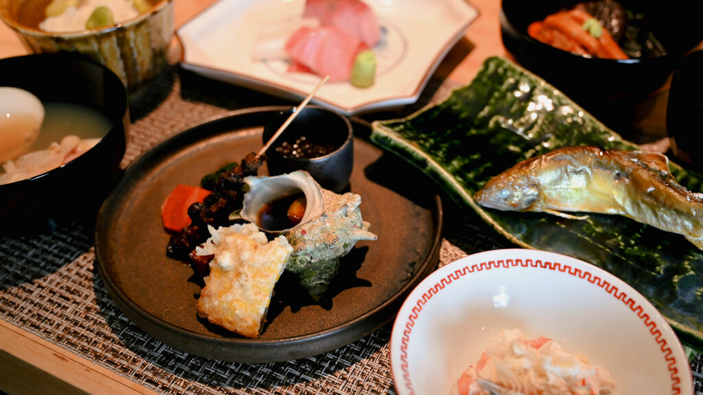 コース料理の数々